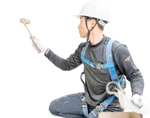 一級塗装技能士の高品質施工！
