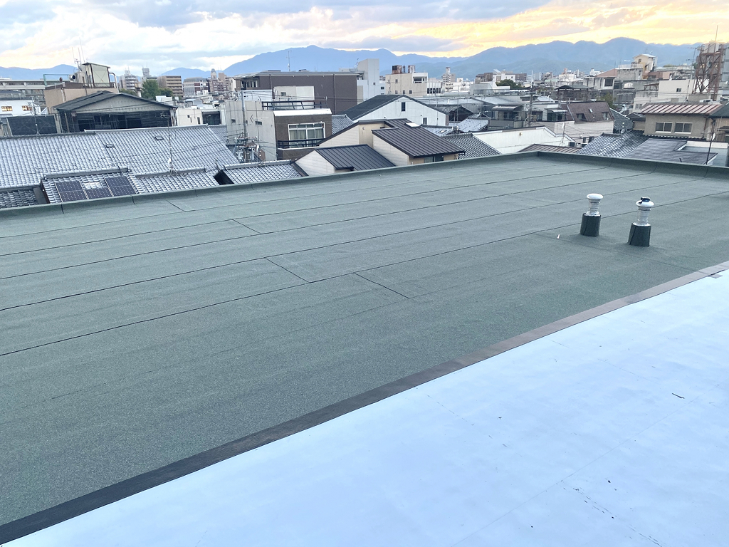 アスファルト防水（トーチ工法）
