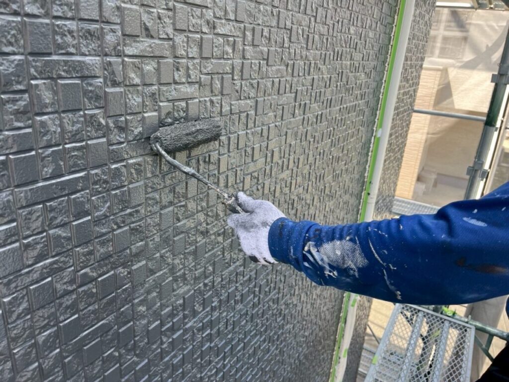 八女市_O様_外壁上塗り