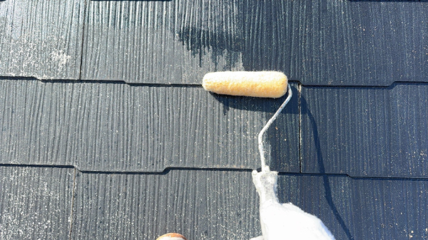 久留米市S様_屋根下塗り