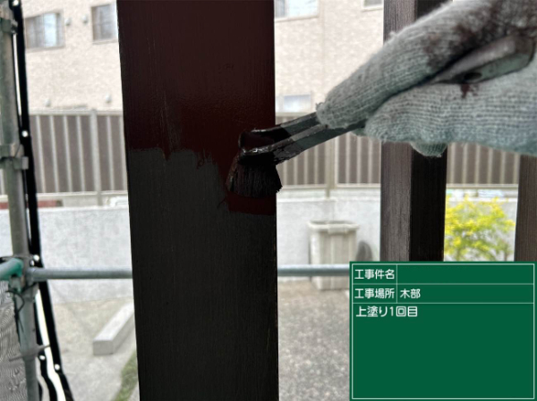 八乙女市B様_木部中塗り
