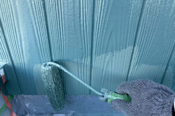 福岡県三井郡N様|外壁・屋根塗装_上塗り外壁