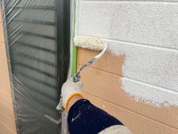 久留米市Y様_外壁下塗り