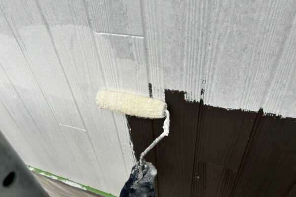 福岡県三井郡N様|外壁・屋根塗装_下塗り