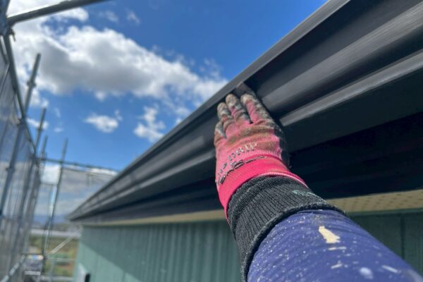 福岡県三井郡N様|外壁・屋根塗装_ケレン雨樋