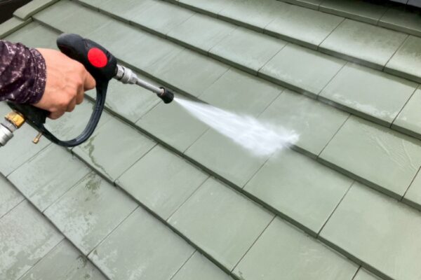 福岡県朝倉市U様①|高圧洗浄・シーリング_屋根洗浄