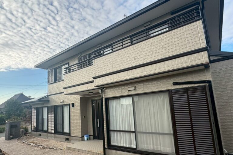 福岡県三潴郡K様|外壁屋根塗装_施工後アイキャッチ