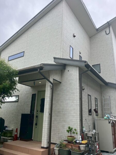 福岡県筑後市K様|外壁屋根塗装_施工前