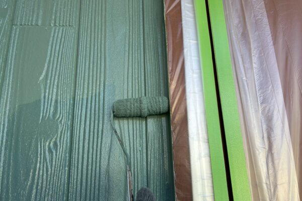 福岡県三井郡N様|外壁・屋根塗装②_上塗り外壁