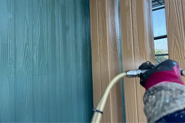 福岡県三井郡N様|外壁・屋根塗装③_光触媒玄関