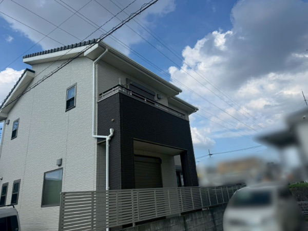 福岡県久留米市S様邸-外壁塗装-元外観3