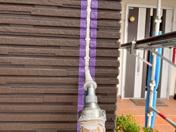 福岡県久留米市S様邸-外壁塗装-シーリング3