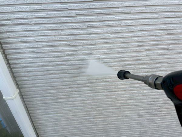 福岡県久留米市S様邸-外壁塗装-高圧洗浄