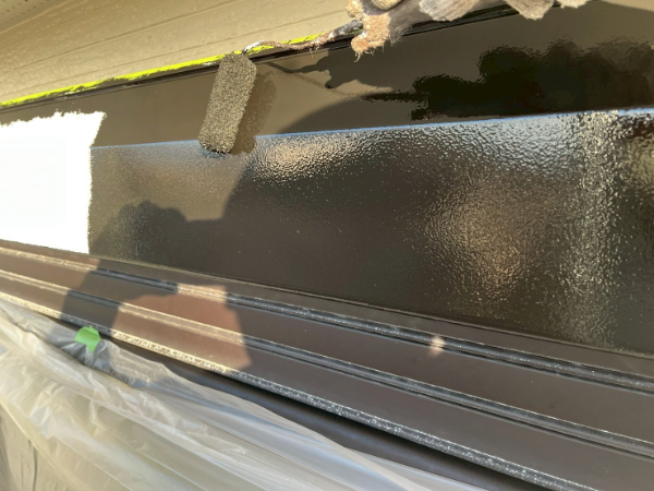 福岡県久留米市S様邸-外壁塗装-シャッターボックス塗装