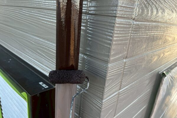 朝倉市M様|堅樋上塗り