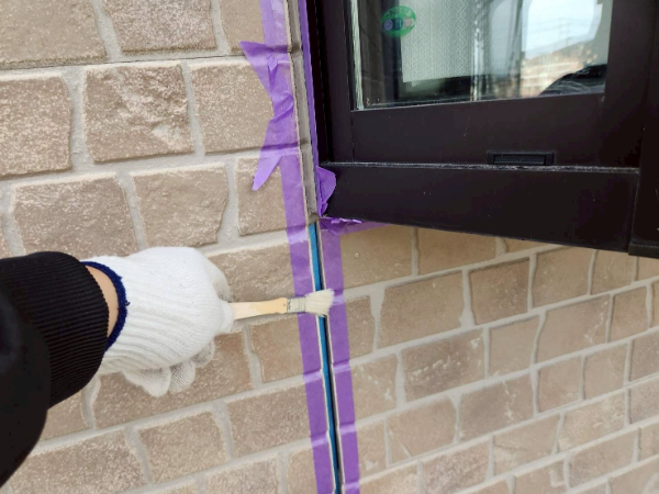 福岡県久留米市S様邸-外壁塗装-シーリング打ち替え1