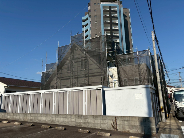 福岡県筑後市h様邸-外壁屋根塗装-準備2