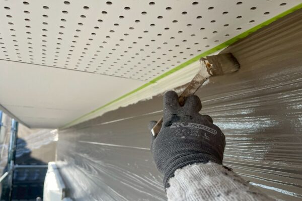 朝倉市M様|外壁中塗り