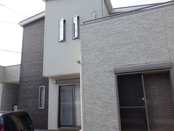 福岡県八女市O様邸-外壁塗装-元外観