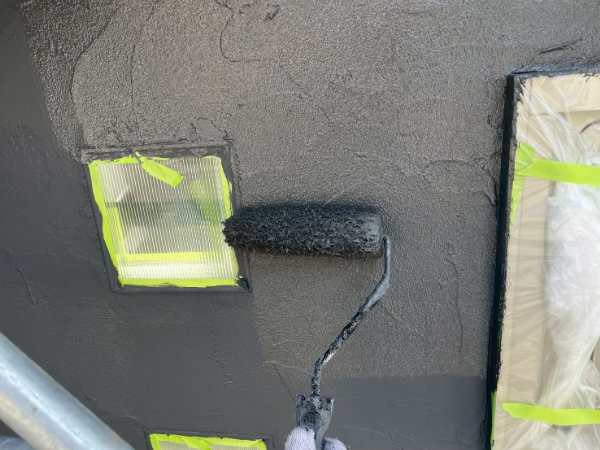 福岡県久留米市S様邸-外壁塗装-門塗装