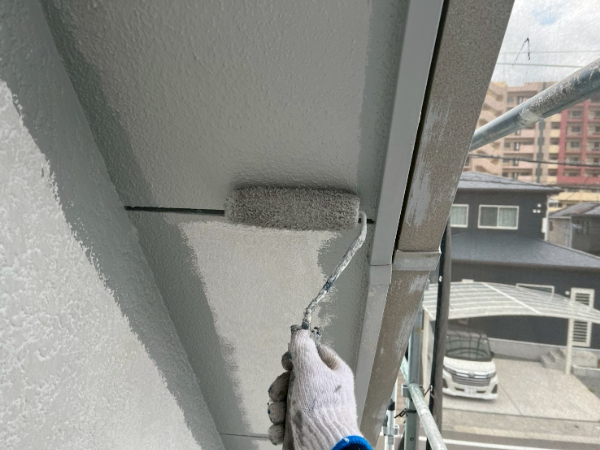 福岡県筑後市H様邸-付帯部塗装-塗装2