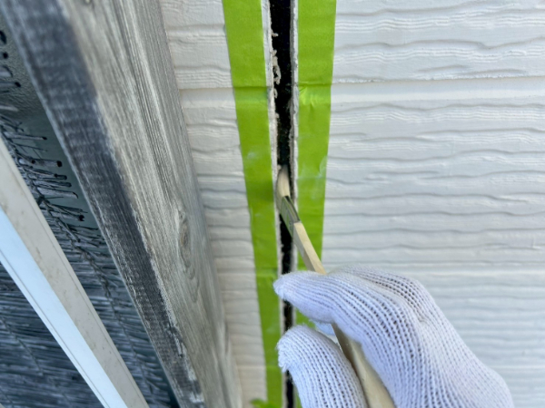 福岡県筑後市H様邸-外壁塗装-シーリング2