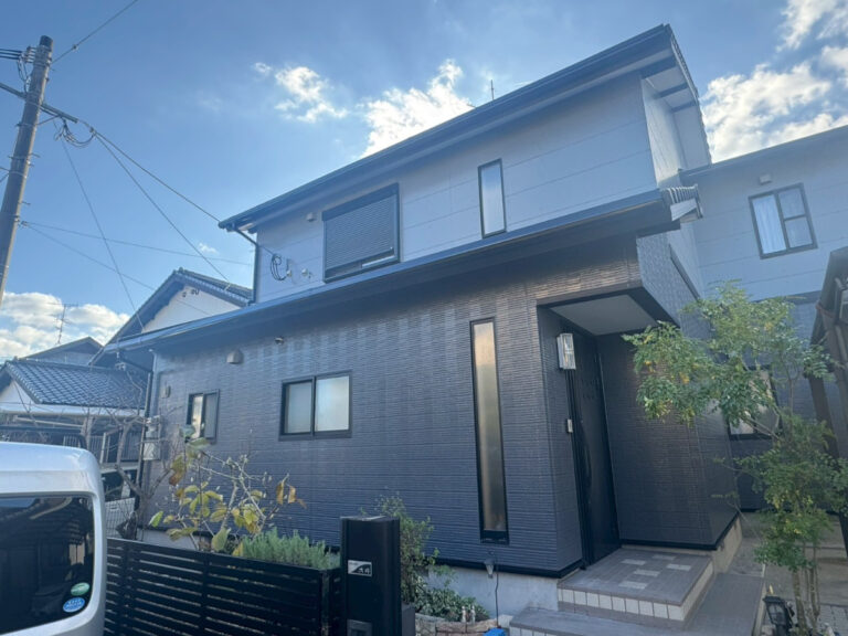 佐賀県佐賀県神埼市O様邸-外壁付帯部塗装-アイキャッチ