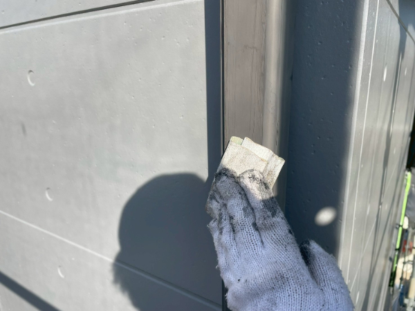 佐賀県佐賀県神埼市O様邸-外壁付帯部塗装-ケレン