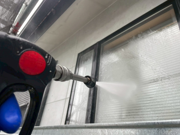 佐賀県佐賀県神埼市O様邸-外壁付帯部塗装-高圧洗浄