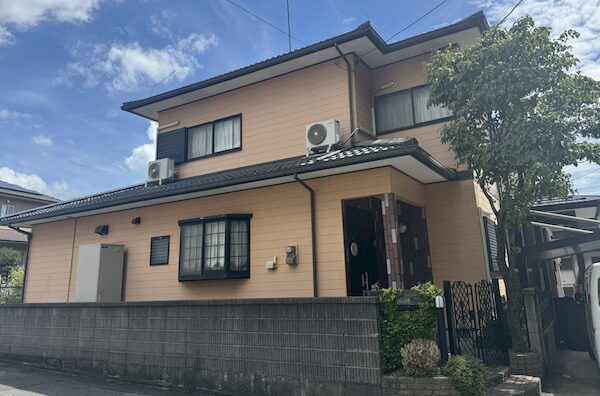 福岡県久留米市Y様邸-屋根・外壁塗装-施工前