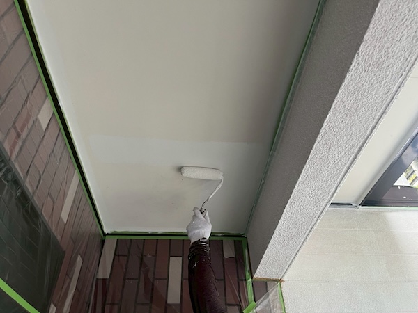 福岡県久留米市Y様邸-付帯部塗装-軒天