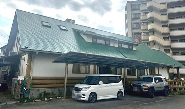 福岡県久留米市I様邸-屋根塗装-施工完了