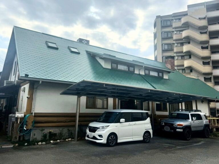 福岡県久留米市I様邸-屋根塗装-施工完了後の外観