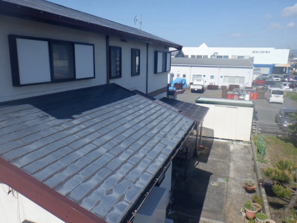 久留米市N様邸_施工前屋根2